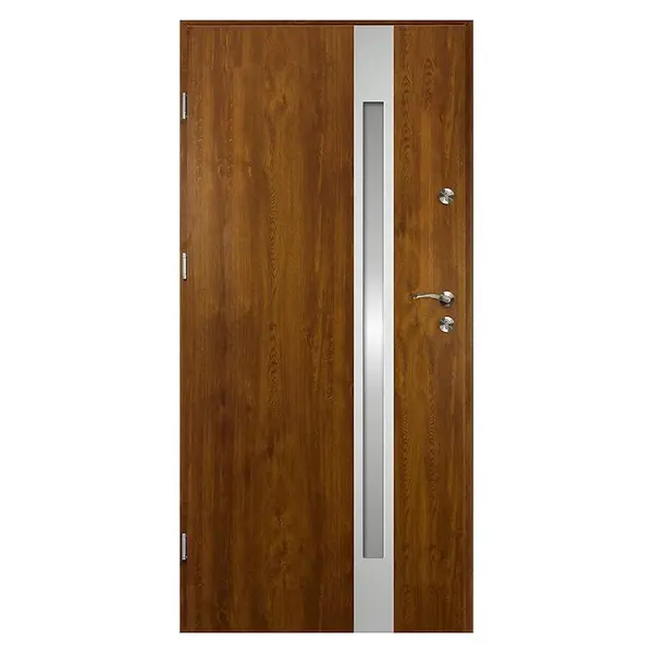 Vchodové dveře Tyfon 80L zlatý dub