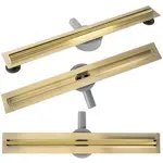 Odtokový žlab Neox Slim Pro 900 zlatý