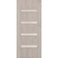 Posuvné dveře Verona 4*4 90L dub stříbrný