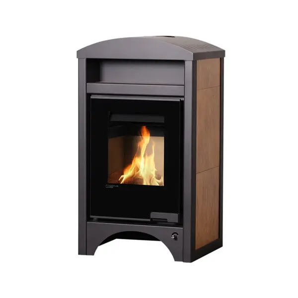 Krbové kachle AQUAFLAM VARIO BARMA 11kW, obklad Orech (teplovzdušná verzia) FLHSF34-110