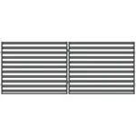 BRÁNA DVOUKŘÍDLÁ MARTA 150 X 400 CM