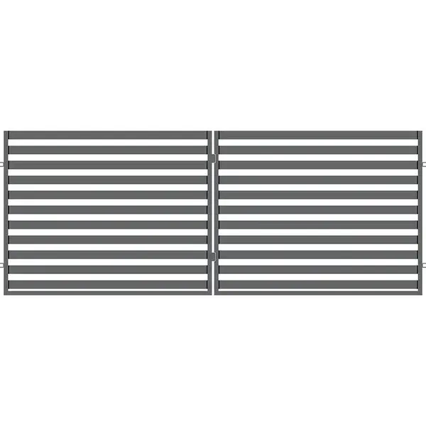 BRÁNA DVOUKŘÍDLÁ MARTA 150 X 400 CM