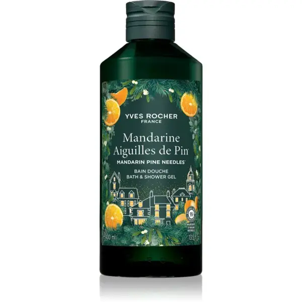 Yves Rocher Mandarin Pine Needles osvěžující sprchový gel 400 ml