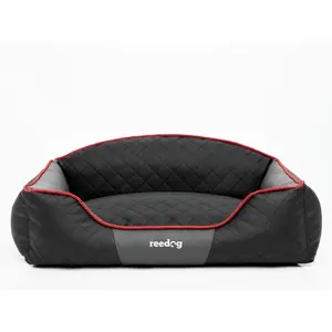 Pelíšek pro psa Reedog Black & Grey Sofa - L | P5877