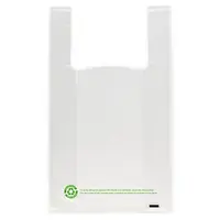 Košilkové igelitové tašky, 300x500x140mm, průhledná