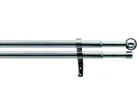 Garnýž dvouřadá Lory 120-230 cm, ušlechtilá ocel