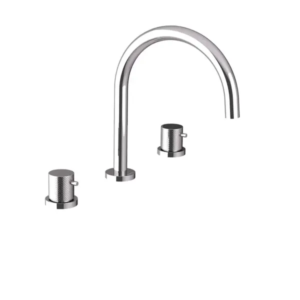 Sapho Ultrasan - Umývadlová batéria, 3-otvorová inštalácia, chróm UT017V