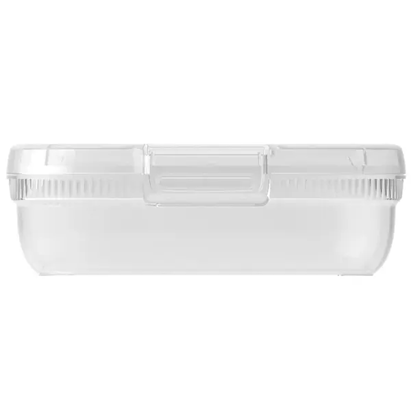 Dóza na potraviny čtvercová snap box 0.25l 252915 čirá