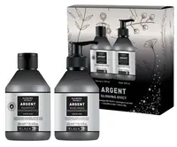 Dárková sada pro poškozené a lámavé vlasy Black Professional Argent Glowing Effect + dárek zdarma