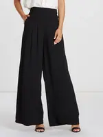 Willa Plisované nohavice 'Prince'  čierna