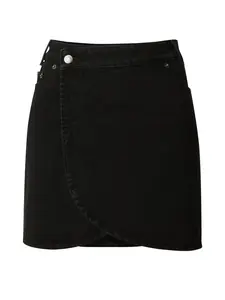 OUT OF ORBIT Sukňa 'Nova'  čierny denim