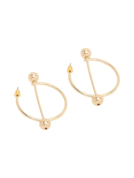 SOHI Náušnice ' Kusuma '  zlatá