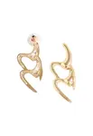 SOHI Náušnice 'Jerri'  zlatá