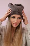 Kesi Dámská čepice Lorena K377 mocca