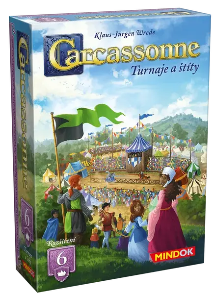 Carcassonne rozšíření 6: Turnaje a štíty (2025) - Wrede Klaus-Jürgen