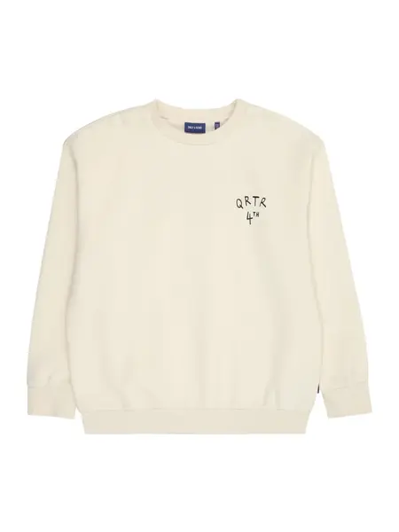 Only & Sons Junior Mikina 'OSJKyrie'  krémová / čierna