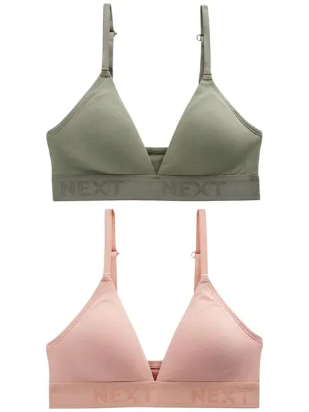 Next Podprsenka  zelená / ružová