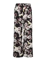 Guido Maria Kretschmer Women Plisované nohavice 'Orelia'  šampanské / tmavočervená / čierna / biela