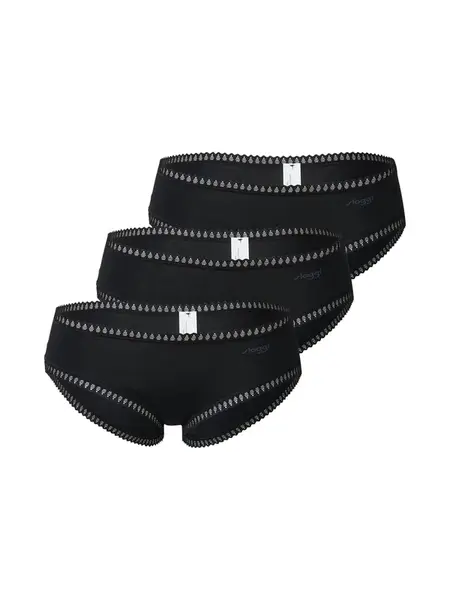 SLOGGI Nohavičky 'Go Crush'  čierna