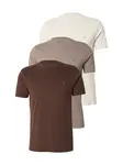 AllSaints Tričko 'BRACE'  béžová / hnedá / mokka