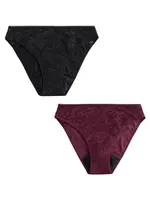 Next Nohavičky  cyklaménová / čierna