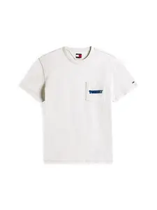 Tommy Jeans Tričko  svetlosivá