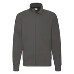 Grafitowa bluza męska Lightweight Sweat Jacket Fruit of the Loom