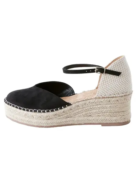 Next Espadrilky  svetlosivá / čierna