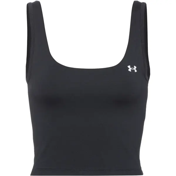 UNDER ARMOUR Športový top 'Motion'  čierna / biela