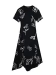 Desigual Šaty  čierna / biela