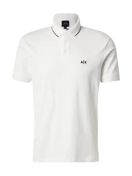 ARMANI EXCHANGE Tričko  čierna / šedobiela