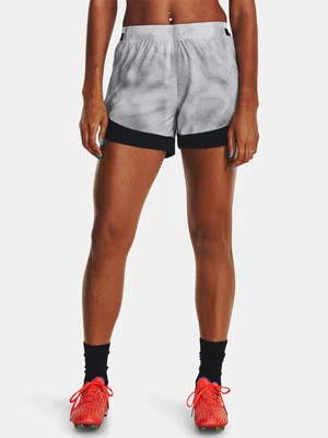 Under Armour Kraťasy UA W's Ch. Pro Short PRNT-GRY - Dámské