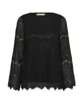CULTURE Blúzka 'CUCroba'  čierna