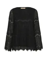 CULTURE Blúzka 'CUCroba'  čierna