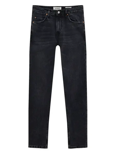 Pull&Bear Džínsy  čierny denim