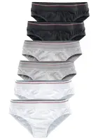 H.I.S Nohavičky  sivá melírovaná / čierna / biela