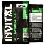 INVITAL Japonská půda 3 l Prášek hnědý japonský substrát