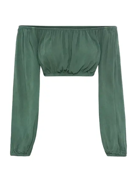 LSCN by LASCANA Blúzka  olivová