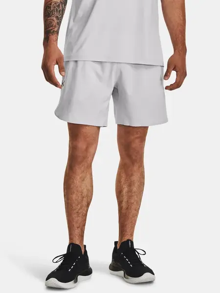 Pánské kraťasy Under Armour UA Peak Woven Shorts-GRY - Pánské