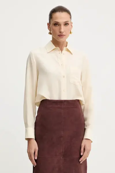 Hedvábné tričko Weekend Max Mara PAMIR