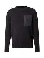 Key Largo Sveter 'Floor'  čierna