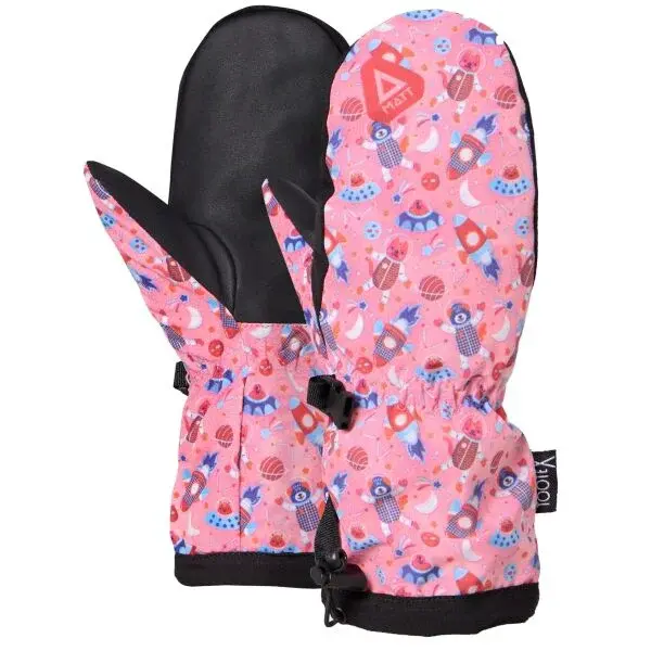 Matt KIDS MITTEN Dětské palčáky, růžová, velikost 6Y