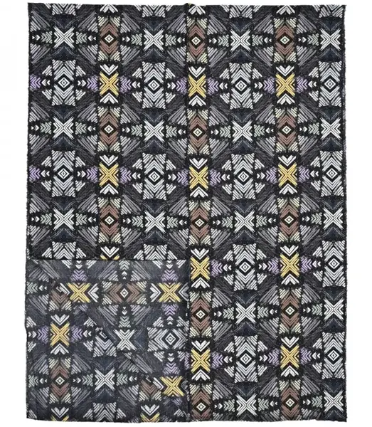 Pri Stylish shawl scarf tassel abstract soft smooth 180x75 cm