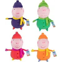 Prasiatko Peppa v zimnom oblečení 50 cm