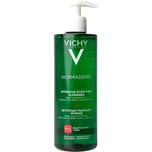 Vichy Hĺbkovo čistiaci gél proti nedokonalostiam aknóznej pleti Normaderm (Intensive Purifying Cleanser) 400 ml