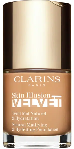 Clarins Zmatňujúci make-up Skin Illusion Velvet (Natural Matifying & Hydrating Foundation) 30 ml 112C