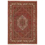 Cazaris ORIENTÁLNÍ KOBEREC, 90/160 cm, krémová, červená