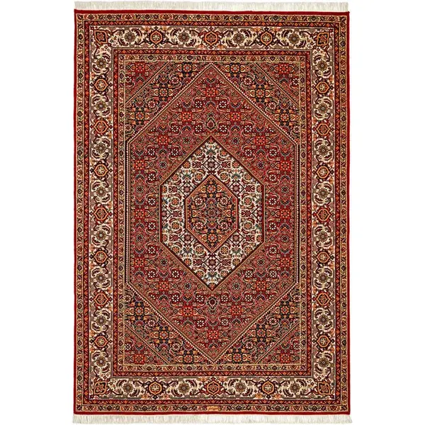 Cazaris ORIENTÁLNÍ KOBEREC, 90/160 cm, krémová, červená