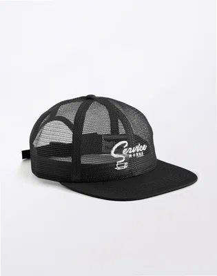 Service Works Mesh Espresso Cap BLACK