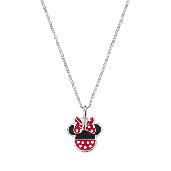 Disney Krásný stříbrný náhrdelník Minnie Mouse NS00028SL-157.CS